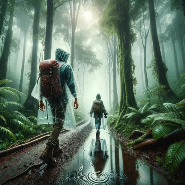 Thumbnail 2 de Hagon PRO Disposable Rain Ponchos 48