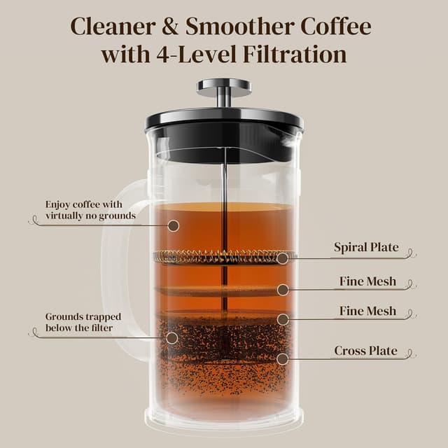 Thumbnail 4 de Veken French Press 0.6 L French Press