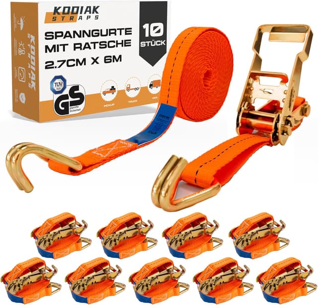 Thumbnail 6 de KODIAK STRAPS Spanngurte 27 mm, 6 m