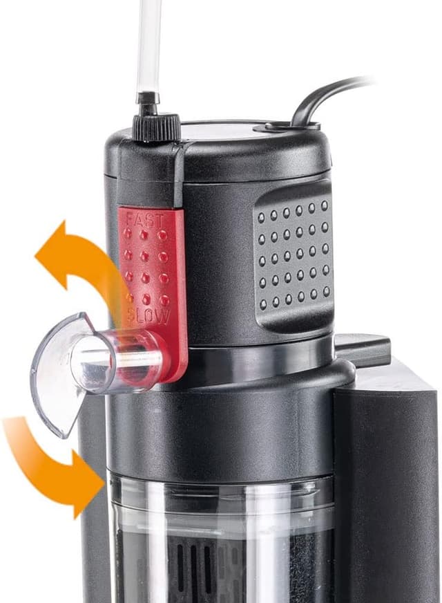 Detalle de Hydor Filtro Interno CRYSTAL 300 per acquari oltre 200 litri, 2 stadi con carbone attivo e kit Venturi