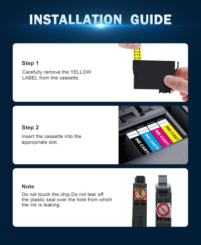 Thumbnail 5 de HALLOLUX 604XL Patronen 5er Pack Epson