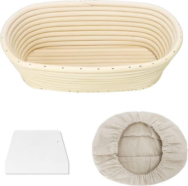 Imagen de Clheatky Gärkörbchen Oval 25x15x8 cm en OfertitasTOP