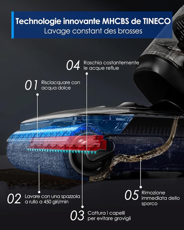 Thumbnail 3 de Tineco Floor ONE S7 Stretch Ultra Lavapavimenti