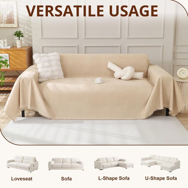 Thumbnail 1 de Royhom Manta Cubre Sofa 180x340 cm