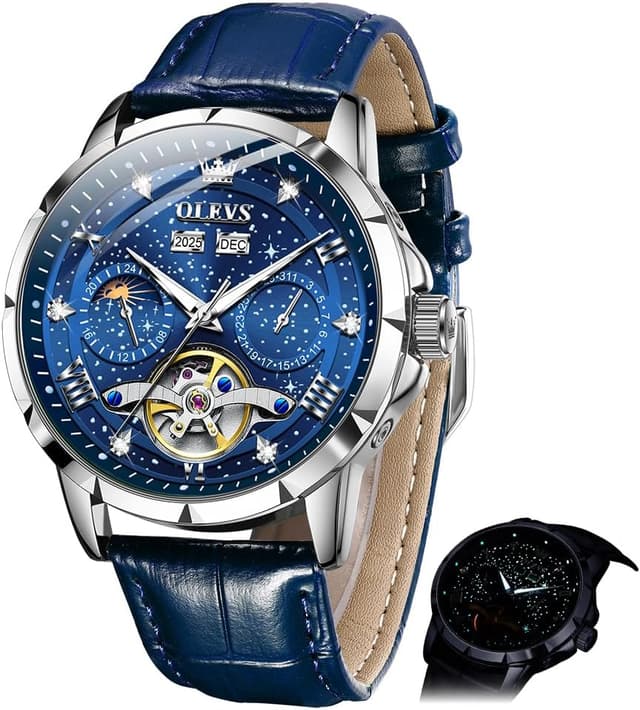 Thumbnail 6 de OLEVS 44mm Starry Sky Automatic Watch