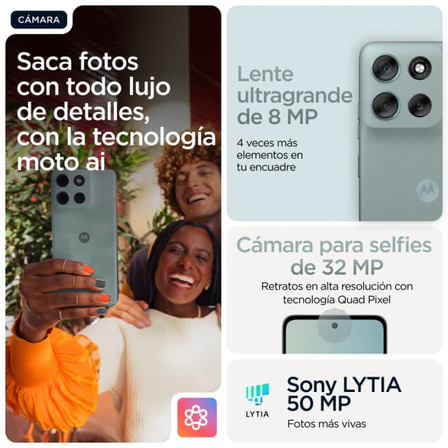 Thumbnail 4 de MOTOROLA moto g56 5G 8GB 512GB móvil libre