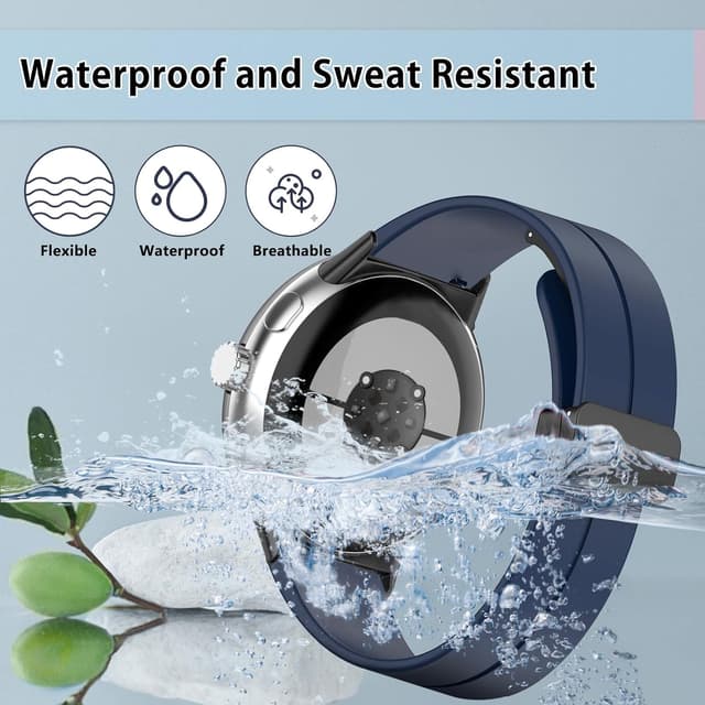 Detalle de MaEiol Pixel Watch silicone straps 45mm