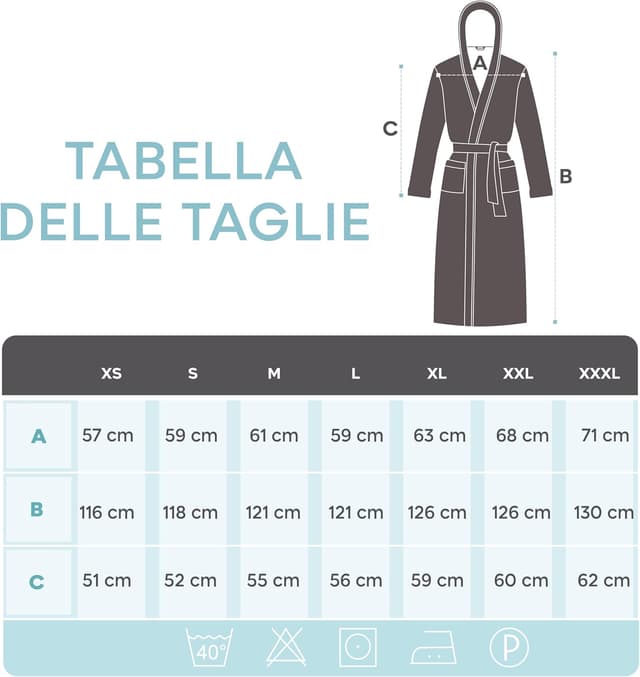 Thumbnail 4 de Twinzen Accappatoio Uomo 350 GSM in Cotone