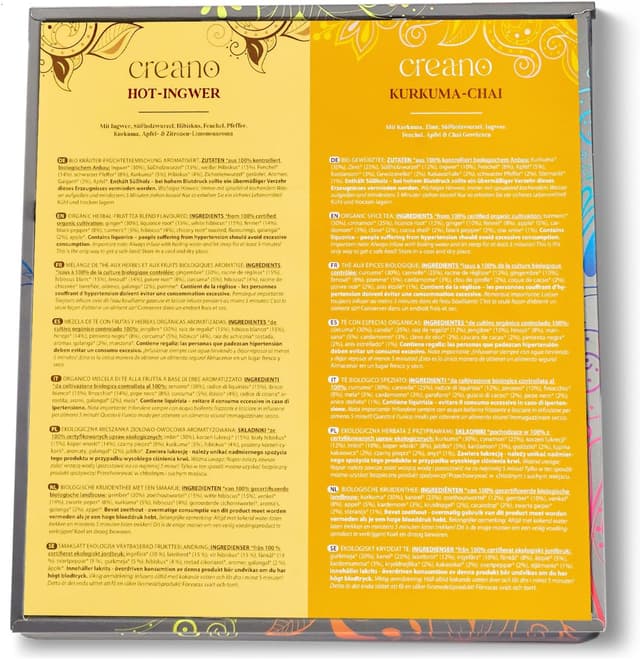 Thumbnail 3 de Creano Set de Té de Hierbas Orgánicas 🌿 - 9 Variedades