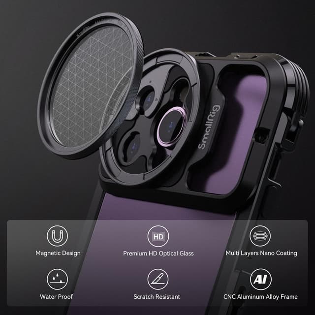 Thumbnail 3 de SMALLRIG 52mm Star Filter 8‑Punkt