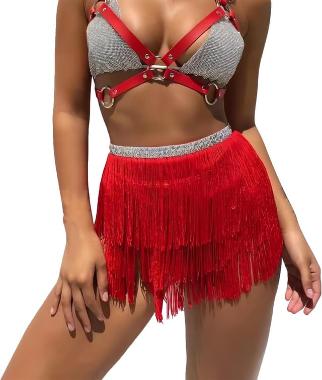 Imagen de MUNAFIE Fransen Rock Pailletten en OfertitasTOP