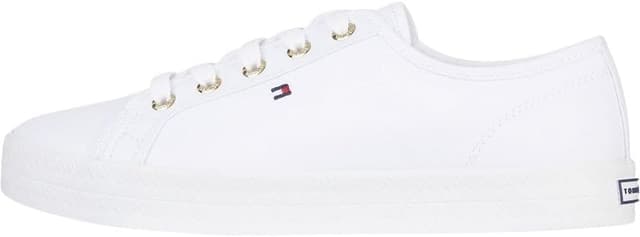 Detalle de Tommy Hilfiger Essential Nautical Sneaker 👟 Blanco 38