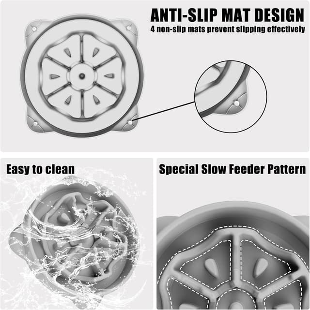 Detalle de Slow Feeder dog bowl 27cm, Large