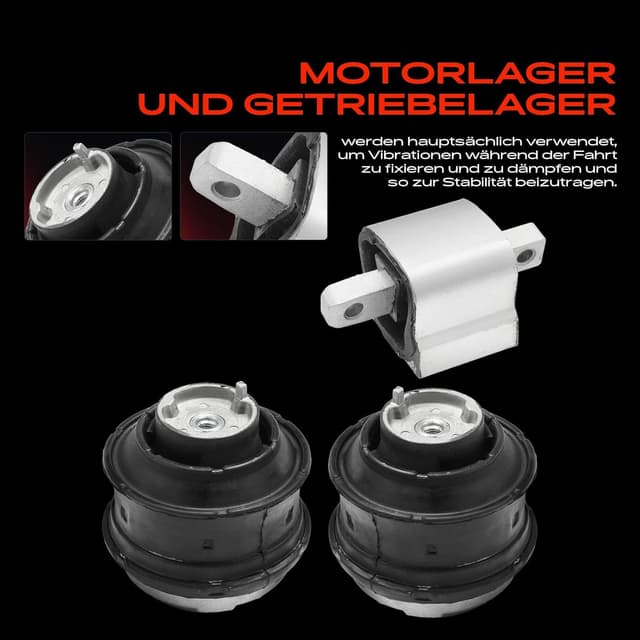 Thumbnail 4 de Frankberg Motorlager Set 3‑teilig für C‑Klasse