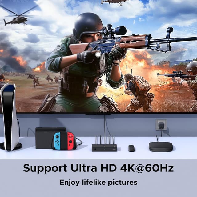 Thumbnail 2 de UGREEN HDMI Switch 3-in-1, 4K@60Hz HDMI switcher