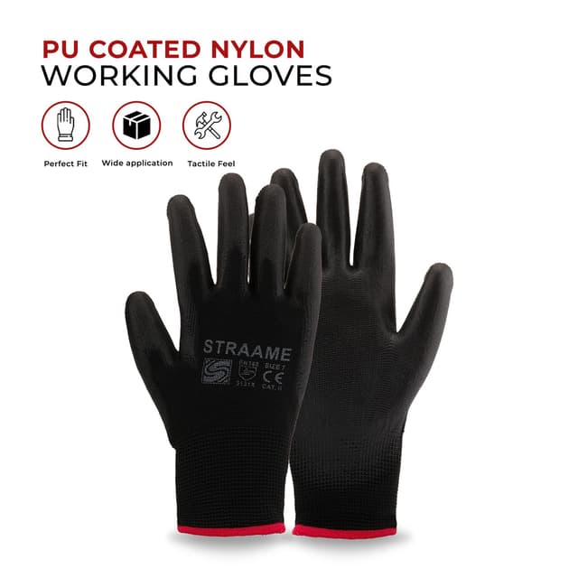 Thumbnail 5 de Straame Pack of 12 Work Gloves L