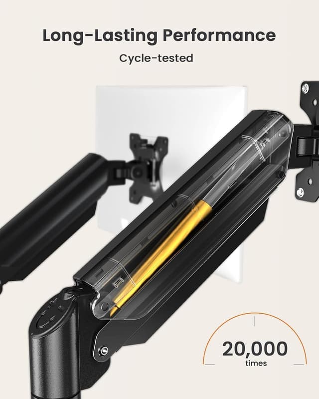 Detalle de ErGear Monitor Halterung 2 Monitore 17–32 Zoll