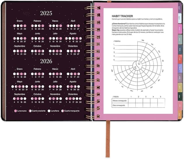 Thumbnail 3 de UO Agenda Escolar Equilibrio Semana Vista 127 stickers