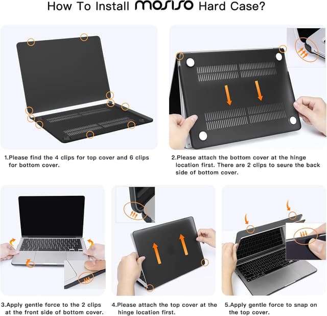 Thumbnail 6 de MOSISO MacBook Air 13 Case with Sleeve, Baby Pink