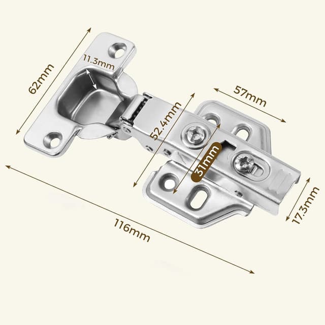 Detalle 2 de Oderra cerniere per ante cucina 105°
