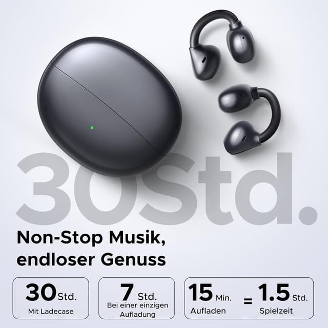 Thumbnail 6 de UGREEN ClipBuds Open‑Ear Kopfhörer 30 Std. Akku