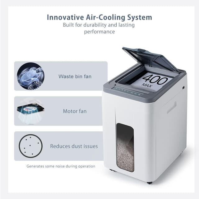 Thumbnail 2 de Trisruvian Destructora Papel 400 Hojas P-5