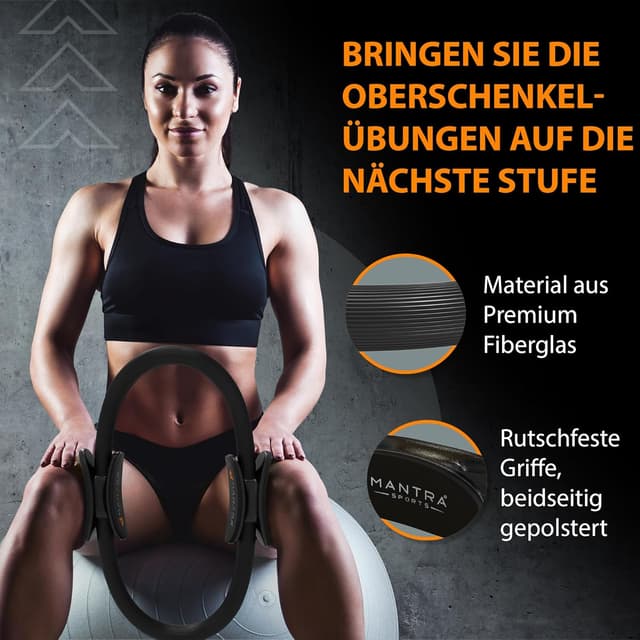 Thumbnail 4 de Fitness Ring Pilates Ring 33 cm