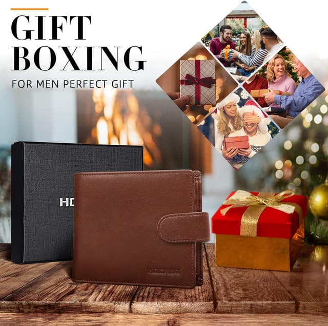 Thumbnail 6 de HOCRES Wallets for Men RFID 14 slots