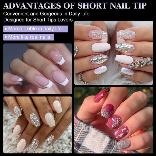 Detalle de gelike ec Gel Nagelspitzen 240 Stück