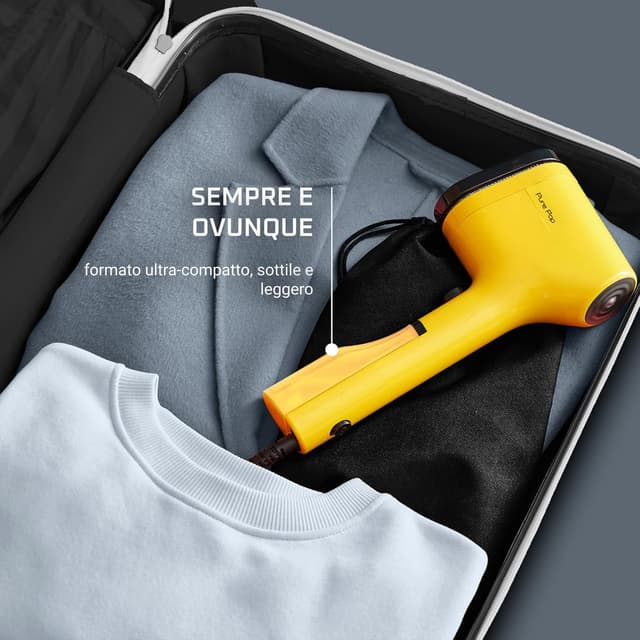 Detalle 2 de Rowenta Pure Pop DR2026, ferro da stiro verticale portatile a vapore per capi stropicciati e igienizzati