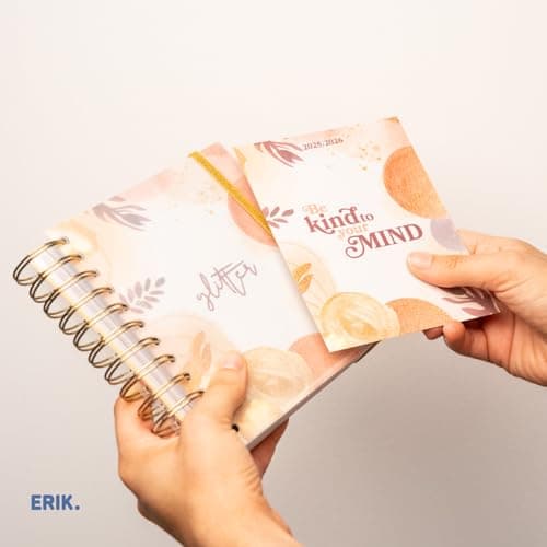 Thumbnail 6 de Grupo Erik Agenda Escolar 2025-2026 Día por Página Glitter, 1 curso