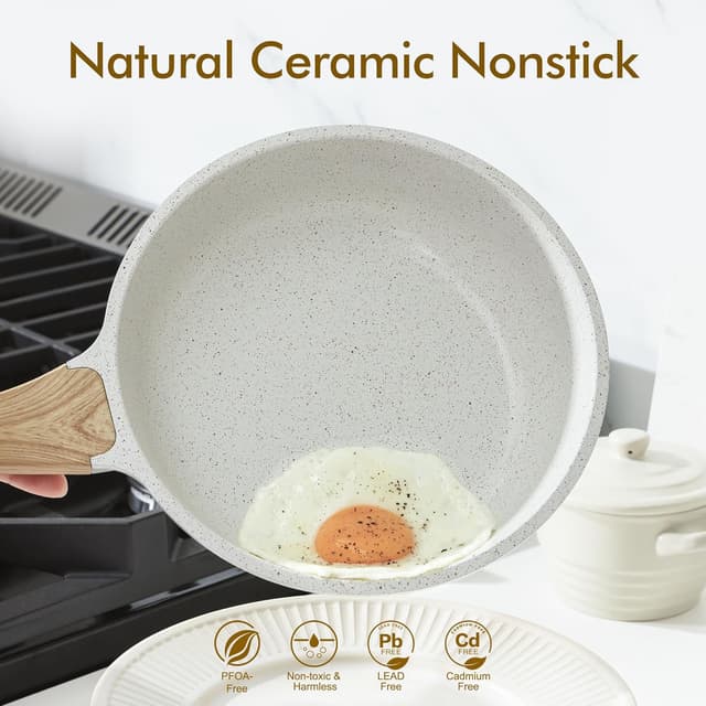 Thumbnail 1 de SENSARTE 8-Inch Ceramic Nonstick Frying Pan