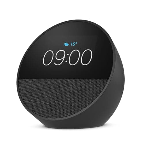 Detalle de Amazon Echo Spot despertador inteligente con Alexa
