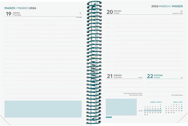 Thumbnail 3 de Finocam Agenda Diva Curso 2025–2026 1 día página