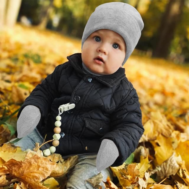 Thumbnail 4 de DRESHOW Baby Beanie Hat and Mittens 3–5 yrs 🧣