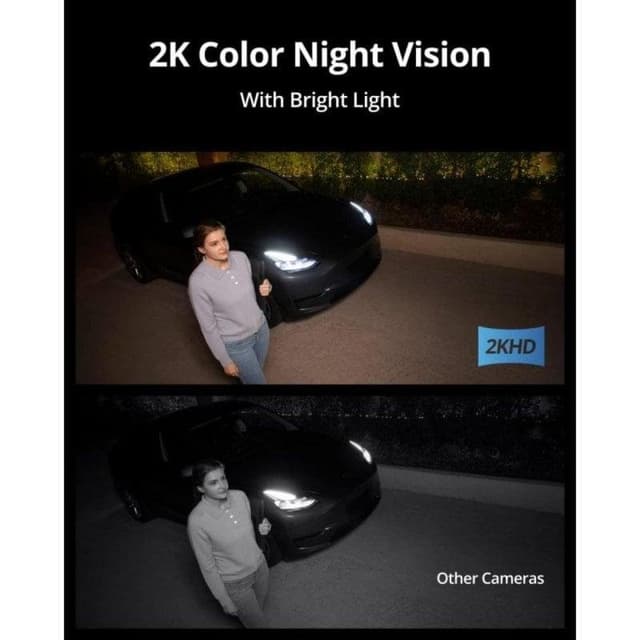 Detalle de Eufy Security CAM S100 2K — cámara de seguridad para exteriores