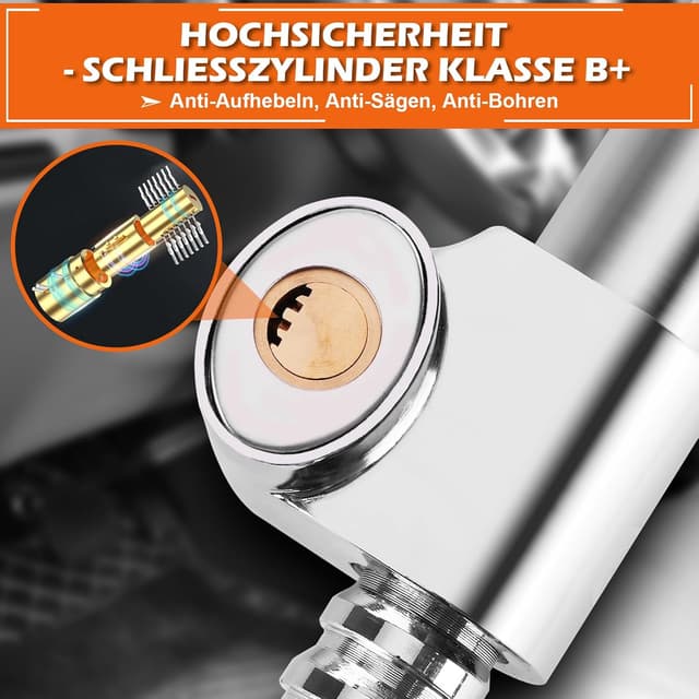 Thumbnail 2 de Tevlaphee Lenkradschloss 92 cm