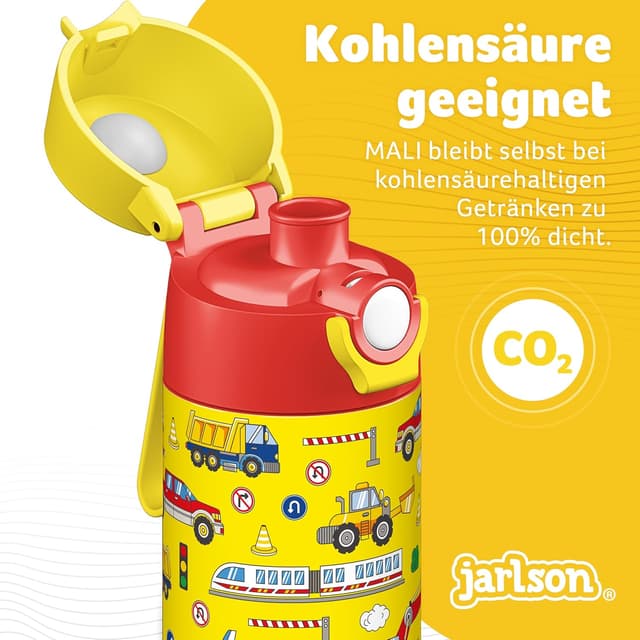Thumbnail 5 de Jarlson MALI Trinkflasche Kinder Edelstahl 350ml