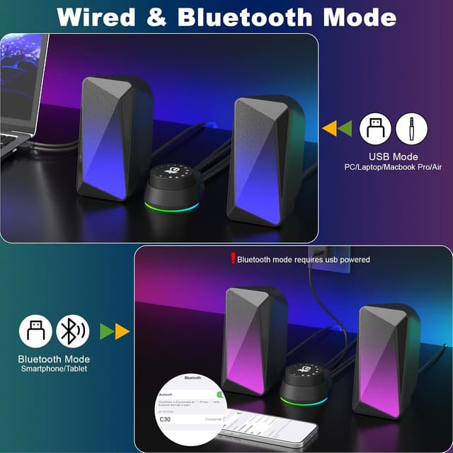 Thumbnail 4 de SOULION C30 PC Lautsprecher 2.0