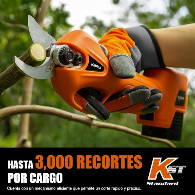 Thumbnail 2 de Kebtek Tijeras de Podar Eléctricas Profesionales ⚡ 25mm