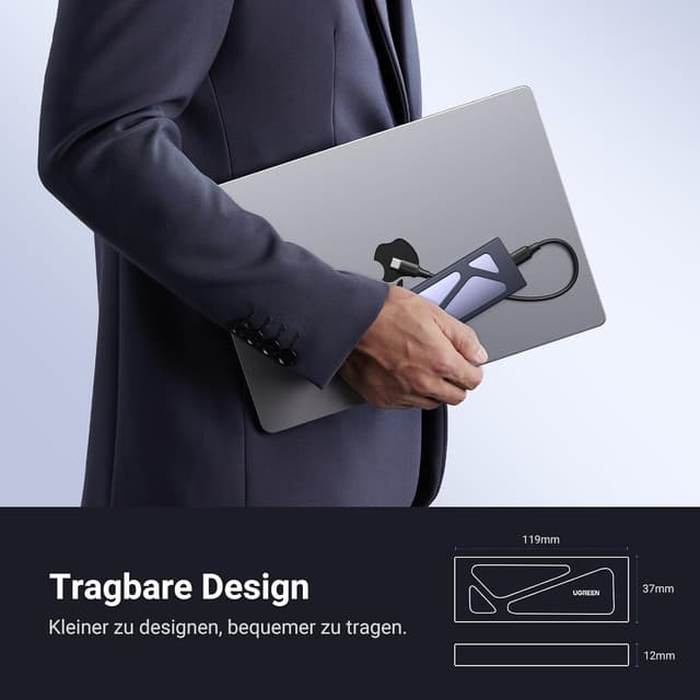 Thumbnail 6 de UGREEN NVMe Gehäuse 10 Gbps 💾