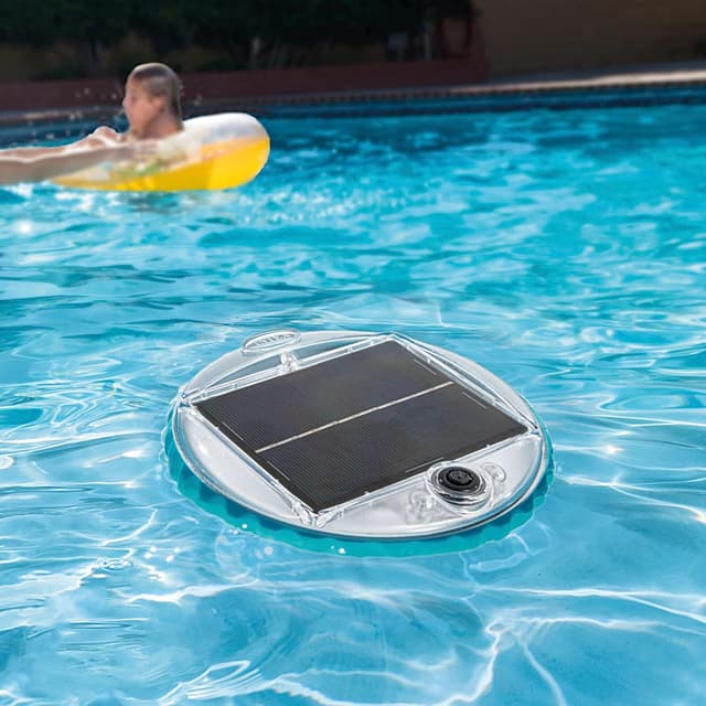 Detalle 2 de Intex Solar LED Floating Poolleuchte 28695