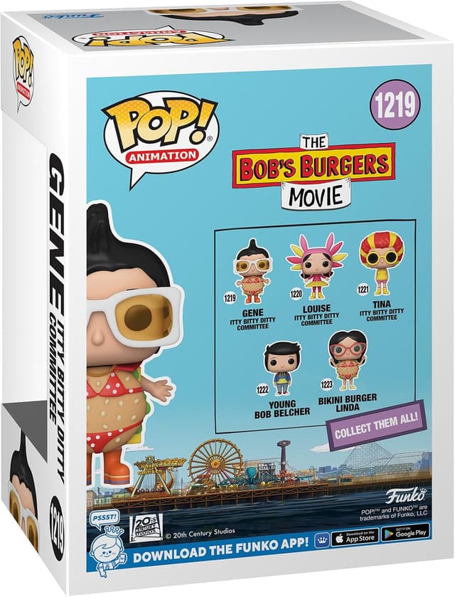 Detalle de Funko Pop! Animation Bob’s Burgers – Band Gene Belcher, figura in vinile collezionabile