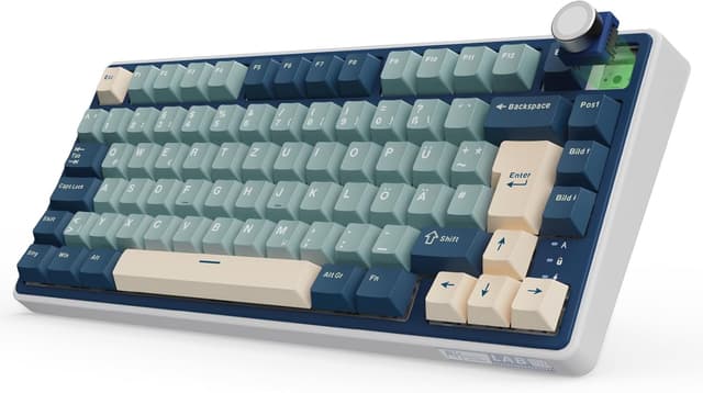 Detalle de RK ROYAL KLUDGE R75 mechanische Tastatur 75% ⌨