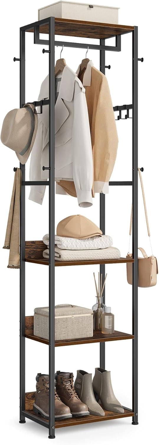 Detalle de VASAGLE Perchero con Barra RCR061BD04