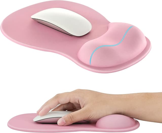 Detalle de EooCoo gel mouse mat 26 cm wrist rest