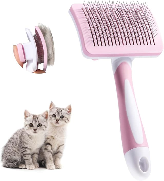 Detalle de Vinabo Cat Brush 2-in-1 Slicker for Pets