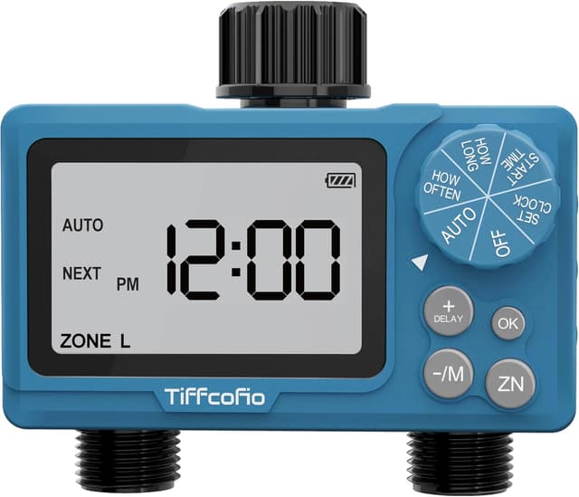 Imagen de TiFFCOFiO Outdoor Sprinkler Timer 2-Outlets en OfertitasTOP