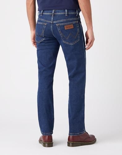 Detalle de Wrangler Texas Pantalones Hombre, Darkstone Blue 🌟 30W/30L