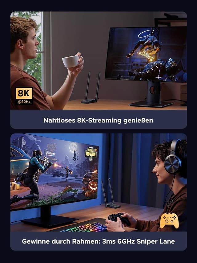 Thumbnail 3 de UGREEN AXE5400 WLAN Stick